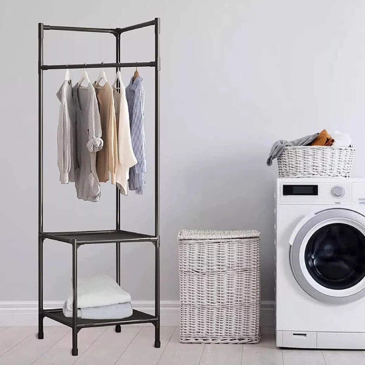 ORGANIZADOR PERCHERO DE ROPA ESQUINERO